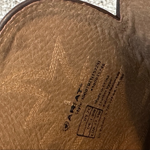 Western Cowboy boots women’s 7C in brown - Picture 4 of 6